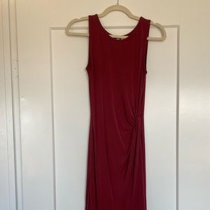 Beautiful Maroon knot dress